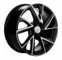 Легковой диск Khomen Wheels KHW1714 7x17 5x112 ET45 57,1 Black-FP