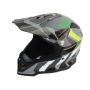 Мотошлем Racer BLD-819-7 серый/черный XXL без визора